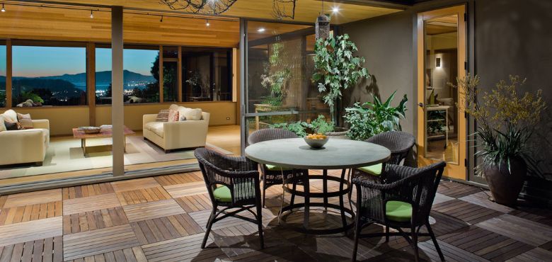 high quality installation services of wooden deck flooring texture