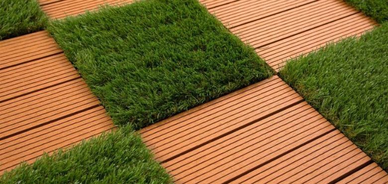 outdoor artificial grass floor