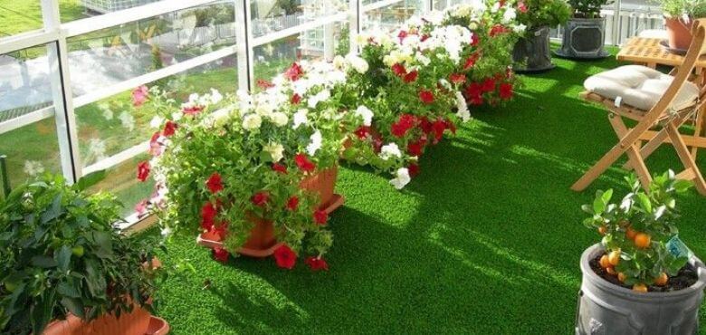 artifical grass for decoration