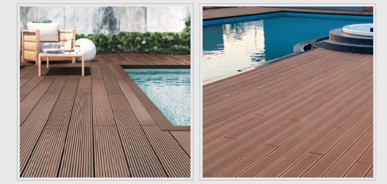 wpc outdoor decking floor installation services at affordable prices