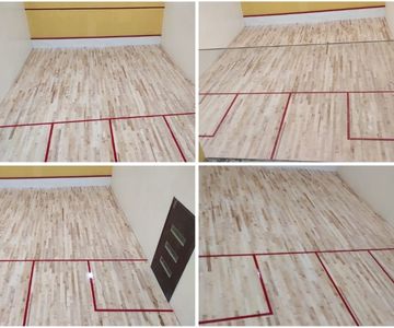 Scotch court flooring