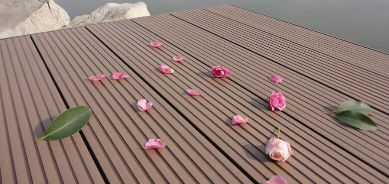 high quality wpc deck flooring installation